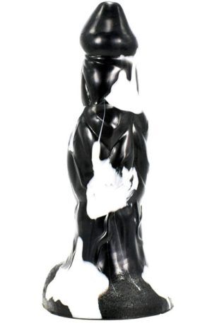 Dildo Wolorz Black-White 22,5 cm Dragon dildo