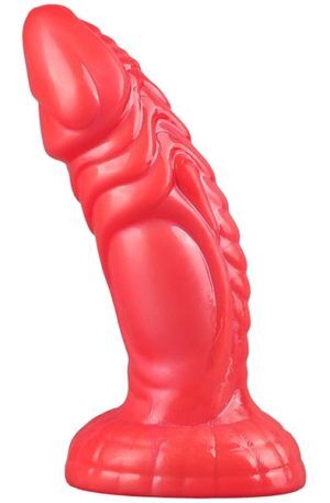 Fantasy Snaky Dildo Red 21cm Dragon dildo
