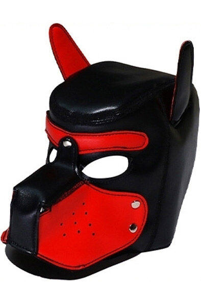 Kinky Puppy Balaclava Red BDSM mask