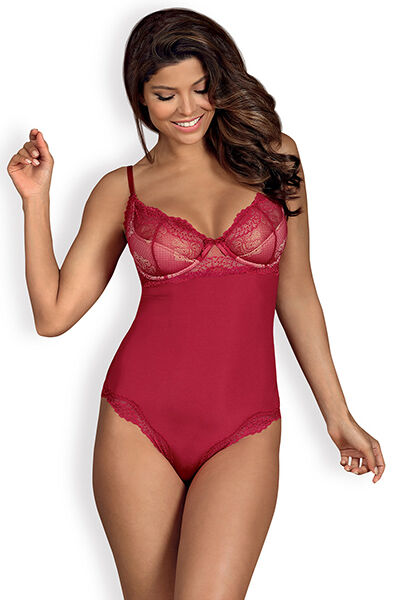 Obsessive Rosalyne Teddy Red S/M Teddy