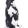 Rhegax Dildo Black-White 20 cm Dragon dildo