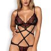 Obsessive Megies Teddy Black L/XL Teddy