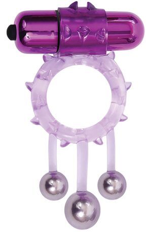 Triple Ball Bangin Vibrating Ring Penisring med vibrator