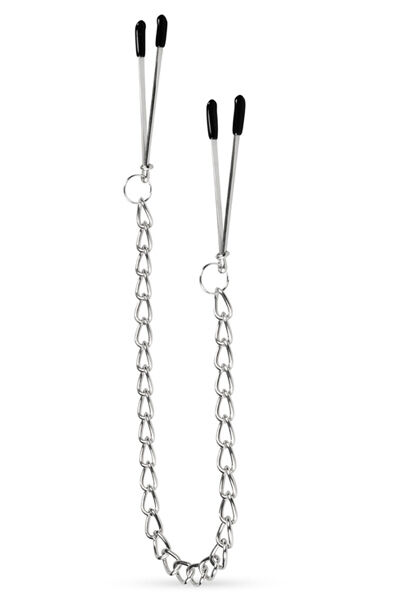 Easytoys Tweezer Nipple Clamps Bröstklämmor med kedja