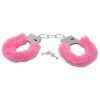 TOYZ4LOVERS Furry Handcuffs Pink Rosa handbojor