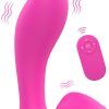 Pink Wearable Vibrator With Remote G-punktsvibrator