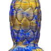 Metallic Dragon Egg Dildo Warnax Blue/Gold 15,5 cm Dragon dildo