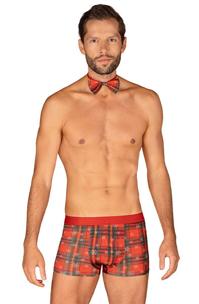 Obsessive Mr Merrilo Boxer Shorts & Bow Tie XL/XXL Kalsonger