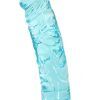 Crystal Pleasures Aqua Blue 18 cm Dildo