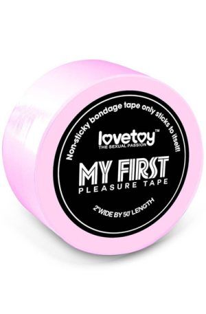 Lovetoy Non-Sticky Bondage Tape Pink 15m Bondage tejp