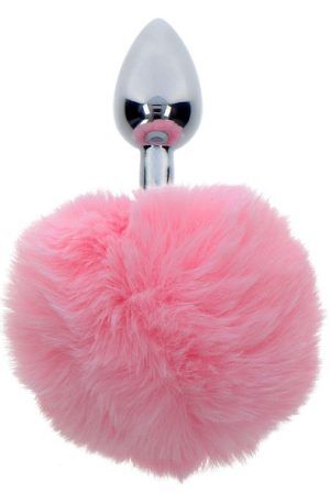 Taboom Bunnytail Buttplug Pink Analplugg med svans