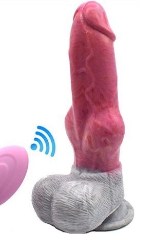 Vibrating Dildo Monster Viby Greedy 22 cm Monster dildo