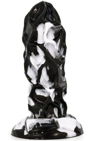 Dragonis Dildo Black-White 19 cm Dragon dildo