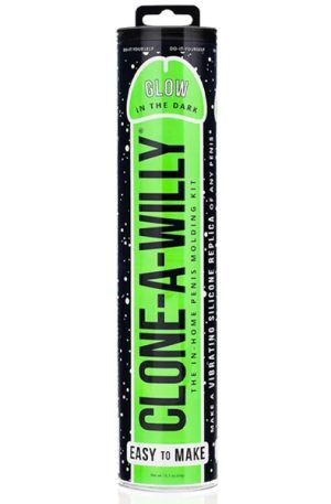 Clone-A-Willy Glow In The Dark Kit Neon Green Kloningskit