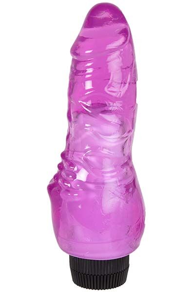 Vibrating Dong With Clitoris Stimulation 18 cm