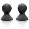 Cal Exotics Silicone Pro Nipple Suckers Black Nipple suckers