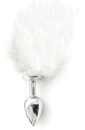 TOYZ4LOVERS Anal Plug With White Tail Analplugg med svans