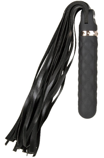 Vibrating Flogger Black