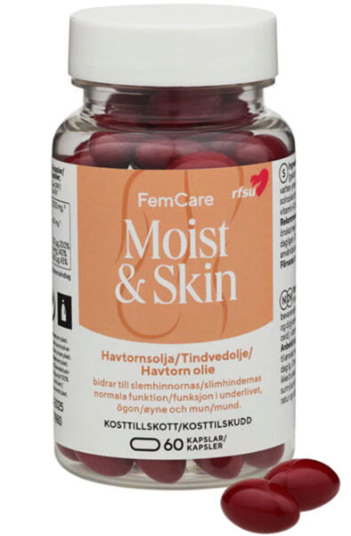RFSU FemCare Moist & Skin 60 kapslar