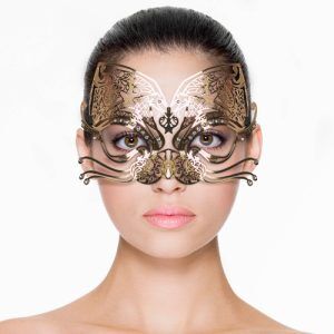 Metal Mask Gold