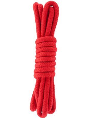 Hidden Desire: Bondage Rope, 3m, röd