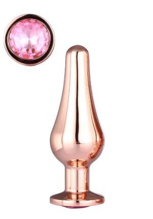 Dream Toys: Gleaming Love, Pleasure Plug Small, roséguld