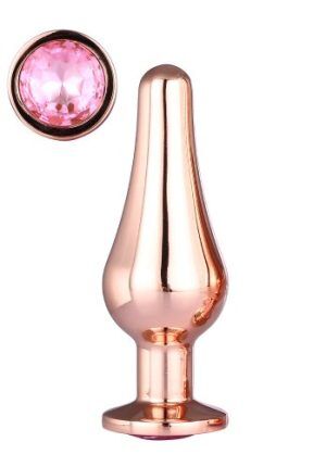 Dream Toys: Gleaming Love, Pleasure Plug Medium, roséguld