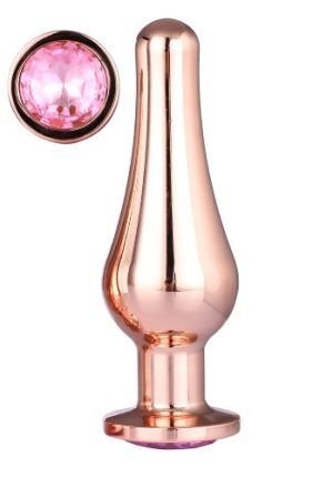 Dream Toys: Gleaming Love, Pleasure Plug Large, roséguld