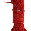 Dream Toys: Blaze, Deluxe Bondage Rope, 10m, röd