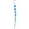 Anal dildo Oriental Jelly Butt Beads Blue