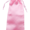 Satin förvaringspåse, 45 x 19.5 cm, rosa
