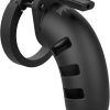 ManCage: Model 21 Silicone, 11.5 cm, svart