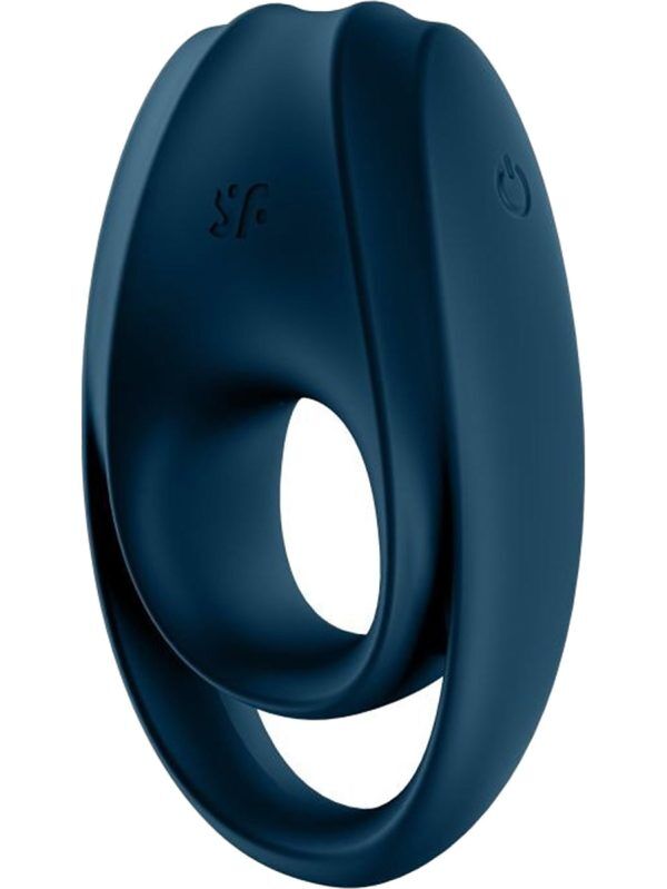 Satisfyer: Incredible Duo, Ring Vibrator, blå