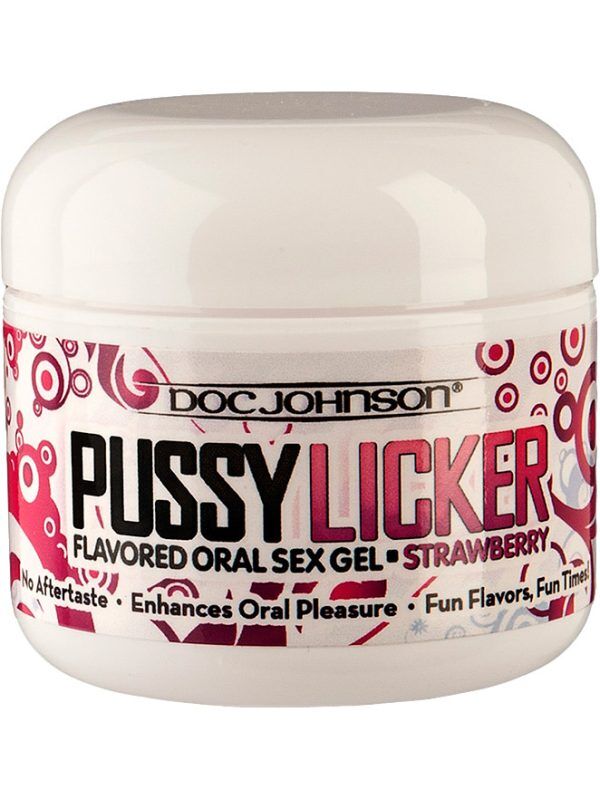 Doc Johnson: Pussy Licker, Strawberry Oral Sex Gel, 57 ml