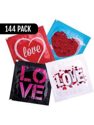 Pasante Love Range: Kondomer, 144-pack