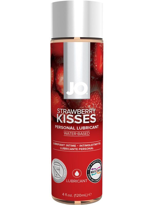 System JO: H2O, Strawberry Lubricant, 120 ml