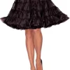 Deluxe crinoline petticoat - Svart