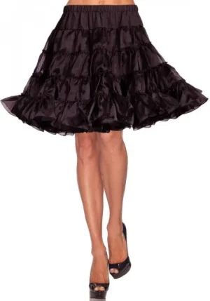 Deluxe crinoline petticoat - Svart