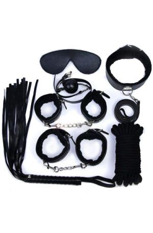 TOYZ4LOVERS Bondage Kit Black Bondage paket