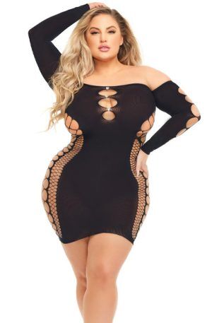 Diamond Drippin Dress Black Queen Size Klänningar & Kjolar