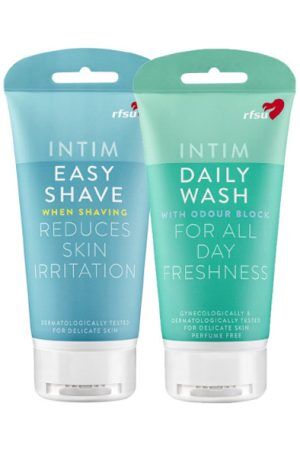 RFSU Intimtvätt 150ml + Intimrakning 150ml Paketerbjudande