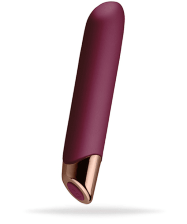 Chaiamo Bullet Vibrator (Färg: Vinröd)