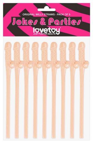 Lovetoy Willy Straws Snopp Sugrör