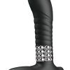 Pretty Love Massager Rotation & Vibrating Function Black Trådlös prostatavibrator