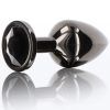 Butt Plug With Diamond Jewel Medium Analplugg metall