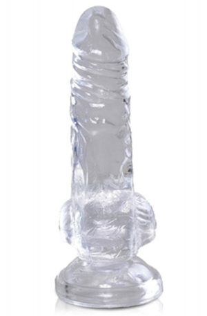 Pipedream King Cock Clear 10cm Liten dildo