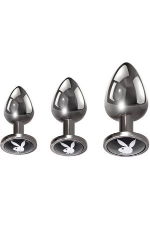 Playboy Pleasure 3 Ways Anal Plug Set Analpluggar paket