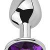 Afterdark Purple Amethyst Anal Plug L Analplugg metall