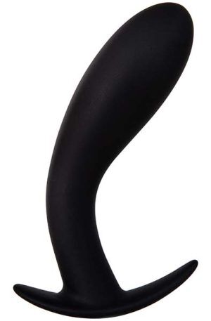 Silicone Anal Plug Black 14,5 cm
