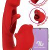 Mouty Vibe With Biting & Flipping With App Appstyrd vibrator